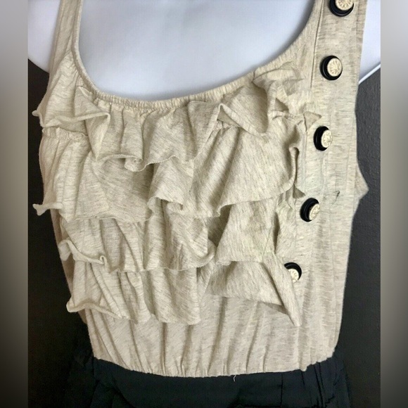 Anthropologie||One. September Sleeveless Ruffled Counting the Waves Summer Dress - Picture 11 of 12